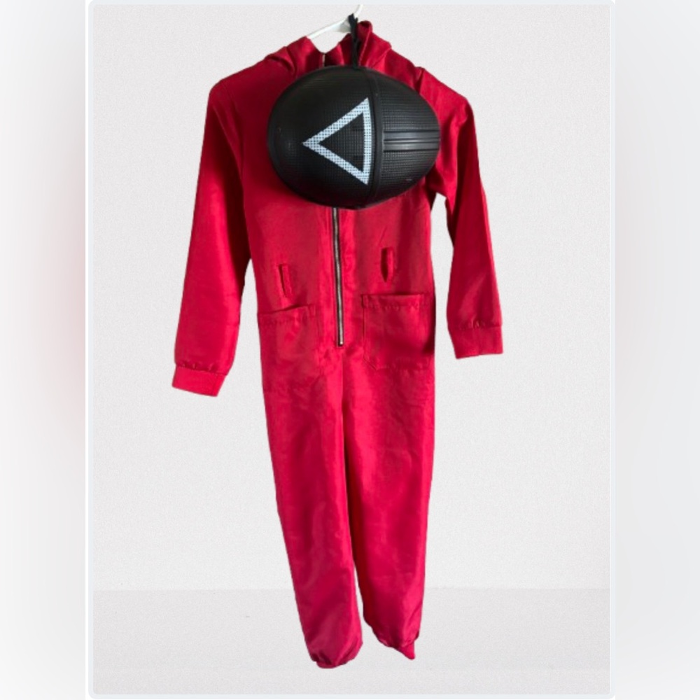 Squid Games Children Halloween Costume